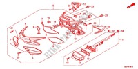 FEUX ARRIERE (NSC50WHC/MPDC) pour Honda VISION 50 de 2013