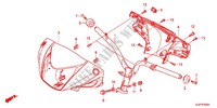 GUIDON   CARENAGE (NSC50WHC/MPDC) pour Honda VISION 50 de 2013