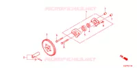 POMPE A HUILE pour Honda VISION 50 de 2012