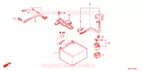 BATTERIE pour Honda SH 125 SPECIAL 2ED de 2012