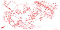 GUIDON   CARENAGE pour Honda SH 125 SPECIAL 2ED de 2012