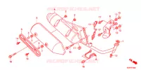 SILENCIEUX D'ECHAPPEMENT pour Honda SH 125 SPECIAL 2ED de 2012