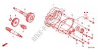 BOITE DE VITESSES pour Honda SH 125 TOP CASE BRONZE 5F de 2012