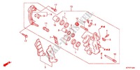 ETRIER DE FREIN AVANT pour Honda SH 125 TOP CASE BRONZE 6F de 2012