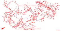 GUIDON   CARENAGE pour Honda SH 125 de 2012