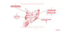 AUTOCOLLANTS pour Honda SH 150 SPECIAL 3ED de 2012