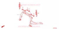 BEQUILLE pour Honda SH 150 SPECIAL 3ED de 2012