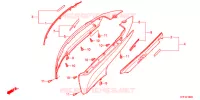 CARENAGE ARRIERE pour Honda SH 150 SPECIAL 3ED de 2012