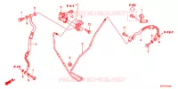 DURITE FREIN ARRIERE   TUYAU DE FREIN pour Honda SH 150 SPECIAL 3ED de 2012