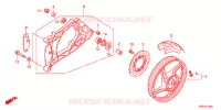 ROUE ARRIERE   BRAS OSCILLANT pour Honda SH 150 SPECIAL 3ED de 2012