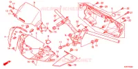 GUIDON   CARENAGE pour Honda SH 150 SPECIAL 5ED de 2012