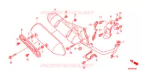 SILENCIEUX D'ECHAPPEMENT pour Honda SH 150 SPECIAL 5ED de 2012