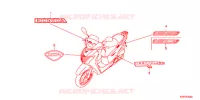 AUTOCOLLANTS pour Honda SH 150 R SPECIAL 2ED de 2012