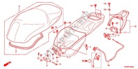 SELLE   COFFRE pour Honda SH 300 ABS SPECIAL 2E de 2012