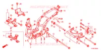CADRE pour Honda SH 300 ABS BRONZE de 2012