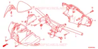 GUIDON   CARENAGE pour Honda SH 300 ABS BRONZE de 2012