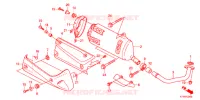 SILENCIEUX D'ECHAPPEMENT pour Honda SH 300 ABS BRONZE de 2012