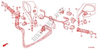COMMODO   CABLE   RETROVISEUR pour Honda SH 300 ABS NOIR de 2012