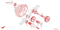BOITE DE VITESSES pour Honda SH 300 R ABS BLANC TYPE F de 2012