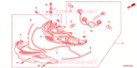 FEUX ARRIERE pour Honda SH 300 de 2012
