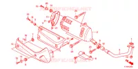 SILENCIEUX D'ECHAPPEMENT pour Honda SH 300 de 2012