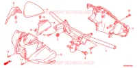 GUIDON   CARENAGE pour Honda SH 300 de 2012