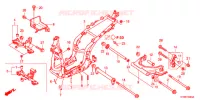 CADRE pour Honda SH 300 de 2012