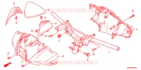 GUIDON   CARENAGE pour Honda SH 300 de 2012
