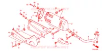 SILENCIEUX D'ECHAPPEMENT pour Honda SH 300 de 2012
