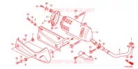 SILENCIEUX D'ECHAPPEMENT pour Honda SH 300 de 2012