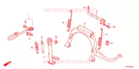 BEQUILLE pour Honda SH 300 R de 2012