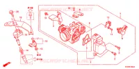 CORPS DE PAPILLON pour Honda SH 300 R de 2012