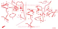 DURITE FREIN ARRIERE   TUYAU DE FREIN pour Honda SH 300 R de 2012