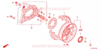 ROUE ARRIERE   BRAS OSCILLANT pour Honda SH 300 R de 2012