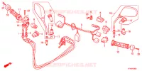 COMMODO   CABLE   RETROVISEUR pour Honda SH 300 R de 2012