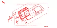COMPTEUR pour Honda TRX 250 FOURTRAX RECON Standard de 2012