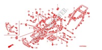 CADRE pour Honda SPORTRAX TRX 400 X de 2012