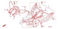 GARDE BOUE ARRIERE (TRX400EX8/X9/XC/XD) pour Honda SPORTRAX TRX 400 X de 2012