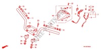 GUIDON pour Honda SPORTRAX TRX 400 X de 2012
