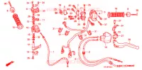 LEVIER DE GUIDON   CABLE   COMMODO (TRX400EX8/X9/XC/XD) pour Honda SPORTRAX TRX 400 X de 2012