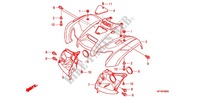 GARDE BOUE AVANT pour Honda FOURTRAX 420 RANCHER 4X4 AT de 2012