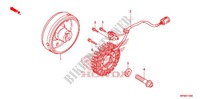 ALTERNATEUR pour Honda FOURTRAX 420 RANCHER 4X4 Electric Shift CAMO de 2012