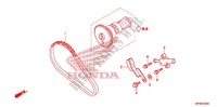 CHAINE DE DISTRIBUTION   TENDEUR pour Honda FOURTRAX 420 RANCHER 4X4 Electric Shift CAMO de 2012