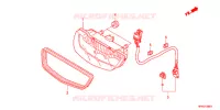 FEU ARRIERE pour Honda FOURTRAX 420 RANCHER 4X4 Electric Shift de 2012