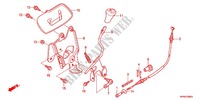 LEVIER DE SELECTION pour Honda FOURTRAX 420 RANCHER 4X4 Electric Shift de 2012