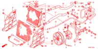RADIATEUR pour Honda FOURTRAX 420 RANCHER 4X4 Electric Shift de 2012