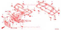 SUPPORT pour Honda FOURTRAX 420 RANCHER 4X4 Manual Shift CAMO de 2012