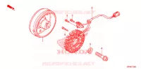 ALTERNATEUR pour Honda FOURTRAX 420 RANCHER 4X4 Manual Shift de 2012