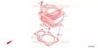 CYLINDRE pour Honda FOURTRAX 420 RANCHER 4X4 Manual Shift de 2012