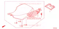SELLE pour Honda FOURTRAX 420 RANCHER 4X4 Manual Shift de 2012